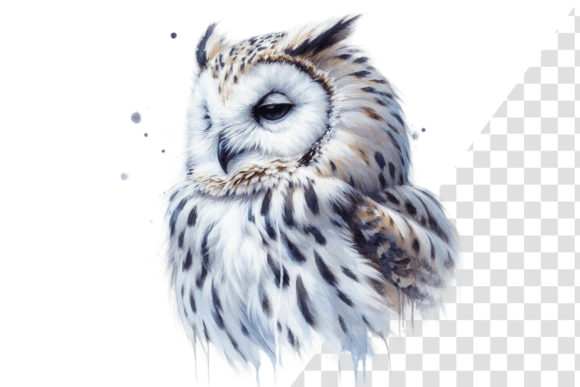 Download Wise Owl Reflections Watercolor Art - Wise owl Collection