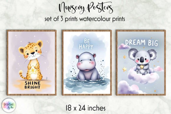 Download Safari Nursery Posters, Motivational Art - Nursery Collection