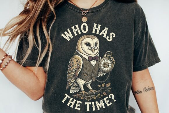 Download Wise Owl with Pocket Watch - Wise owl Collection