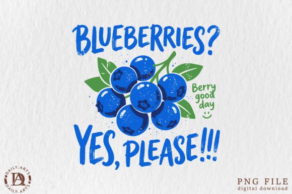 Download Summer Blueberry PNG Funny Fruit Quote - Blueberry Collection