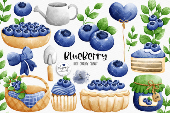 Download Blueberry Clipart, Huckleberry Clipart - Blueberry Collection
